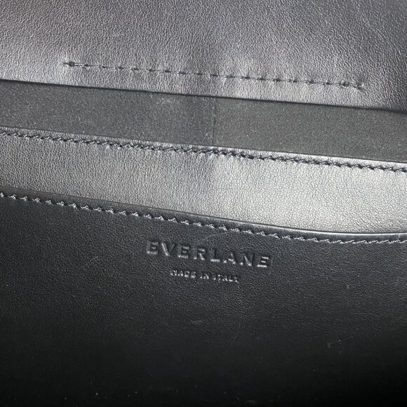 Everlane Form Bag Black Leather Crossbody Bag Minimalist Structured - Picture 10 of 12